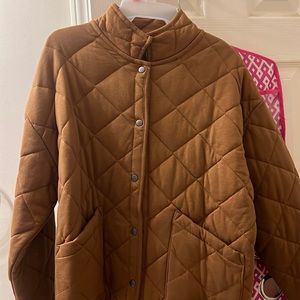 Brown Button up jacket